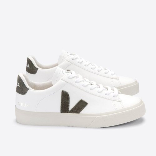 Veja Campo Chromefree Mens Trainers White/Chocolate UK 96984